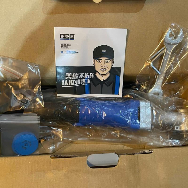  Bộ dụng cụ máy cắt ron mini tiện ích đa dạng cho công việc cắt góc chính xác và gọn gàng tặng 3 lưỡi kèm hộp nhựa lý tưởng cho xây dựng và sửa chữa ron gạch 