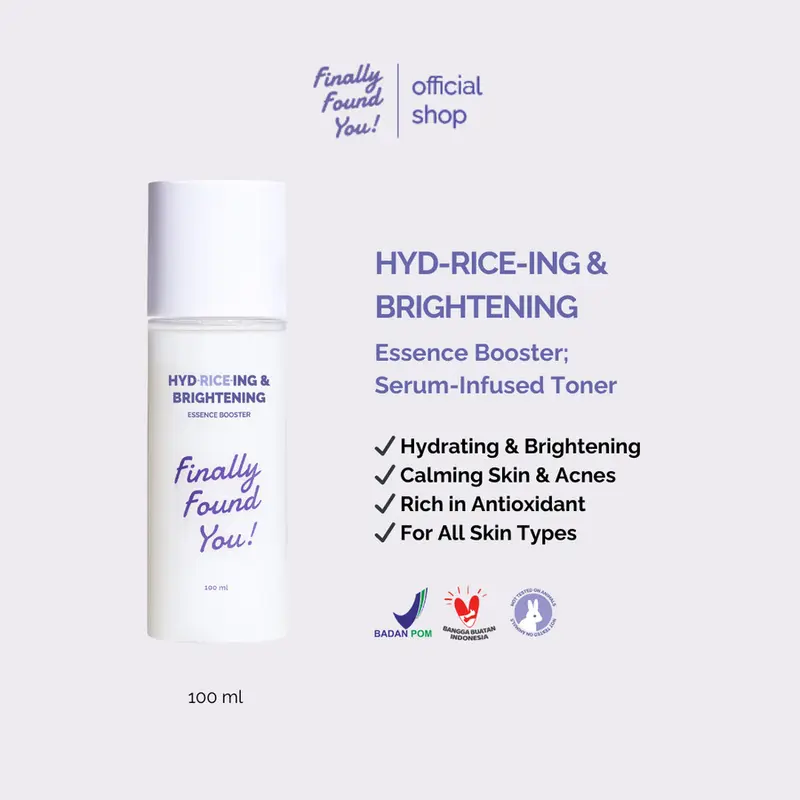 Finally Found You! HYD-RICE-ING & BRIGHTENING Essence Booster 100ml 0