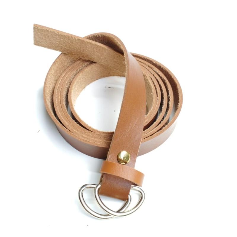 Ikat pinggang anak wanita mini Korea Style / sabuk cewe fashion Cewek Coklat Elegan Gesper Hitam Pink Putih Belt tk kuromi 3