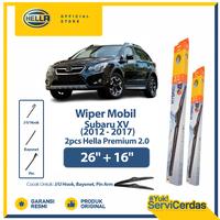 Gambar Wiper Mobil SUBARU XV 2012 - 2017 26" + 16" (2pcs) - HELLA Hybrid dari Hella Indonesia Official Store Kota Administrasi Jakarta Pusat 1 Tokopedia