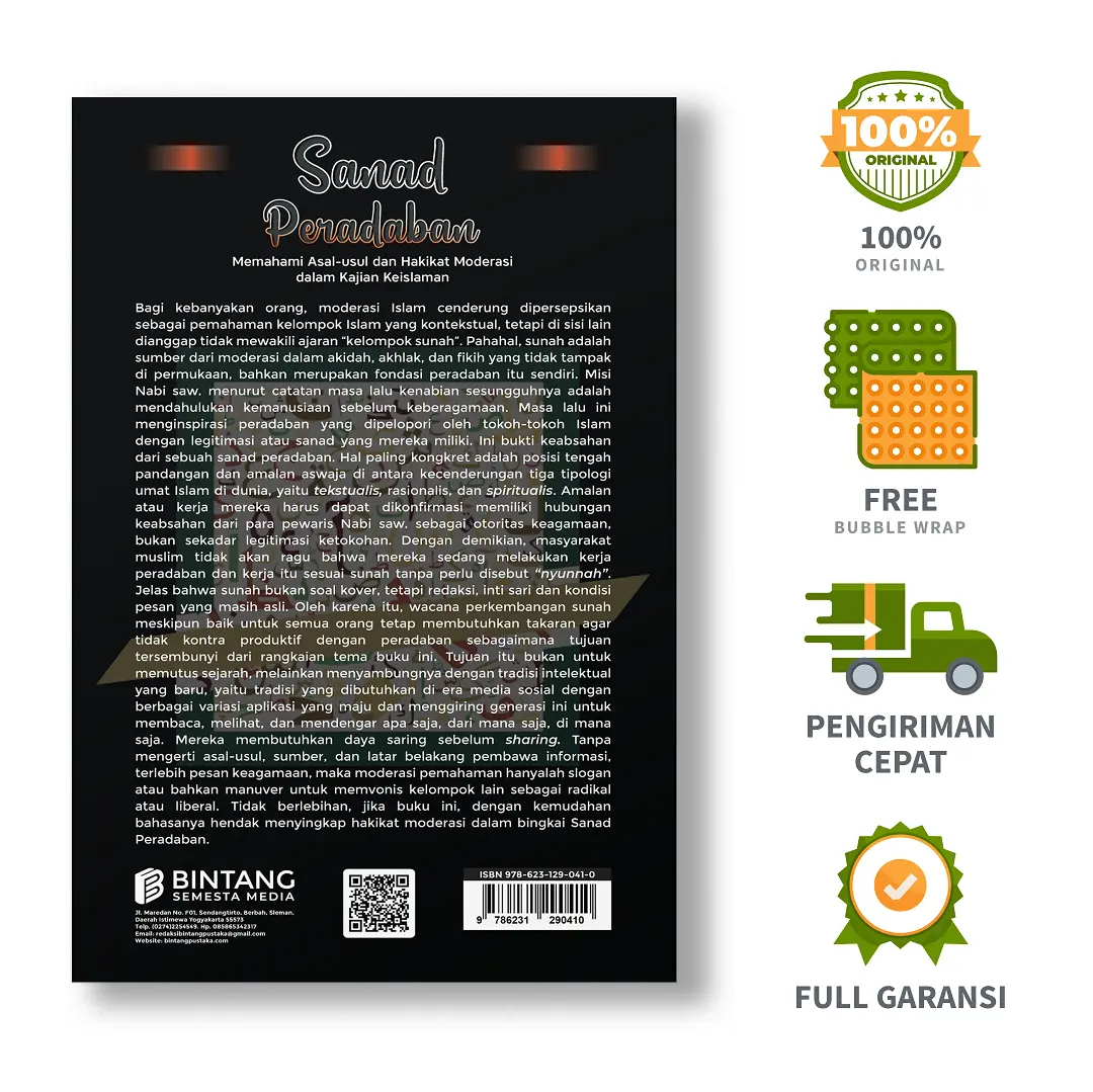 Sanad Peradaban: Memahami Asal-Usul dan Hakikat Moderasi dalam Kajian Keislaman - Dr. H. Ribut Nur Huda, M.Pd.I., M.A., H. Alfiyan Toni, M.Si.