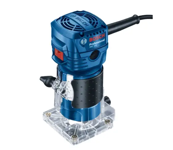 Mesin Router Trimmer Bosch GKF 550 dengan Motor 550W dan Kecepatan Tinggi