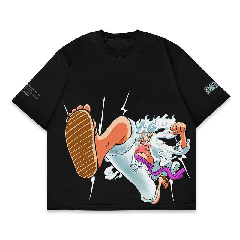 Poepoe.mue - Tshirt OnePiece Gear5 | Cotton Combed 24s | Anime | Fullprint | Kaos | Oversize | Tanpa Jahitan Samping 0