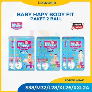 [PAKET 2 BALL] BABY HAPPY PANTS S38/M32/L28/XL26/XXL24