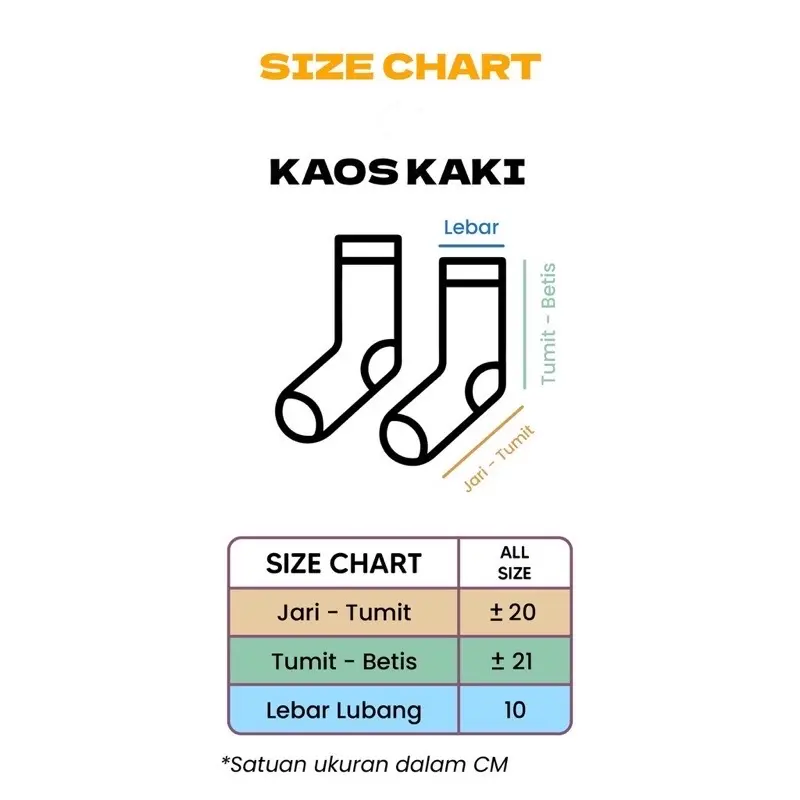 Kaos Kaki Motif Oldschool Skate Panjang Premium 5