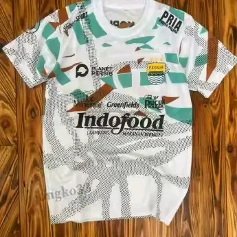 Baju persib Dewasa Jersey Persib Biru putih dan hitam Sablon Terbaru 2024 2025 new 2