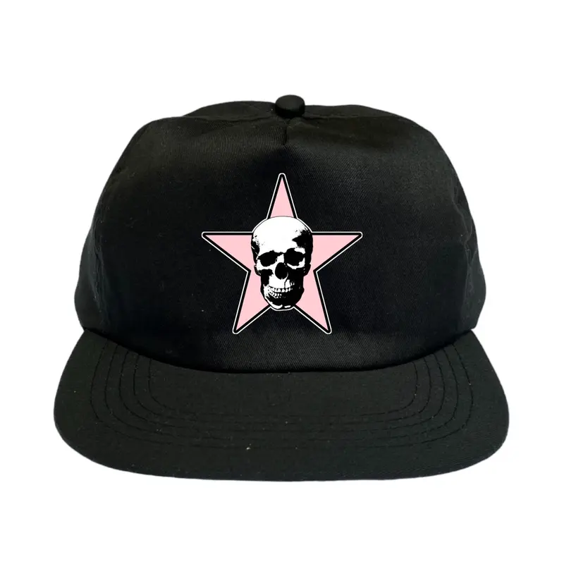 saintnice classic snapback six panel rope hat-pink bone Pria 