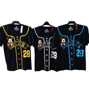 NEW-Kancing Miki Kaos Unisex bahan Spandek adem lembut nyaman dipakai