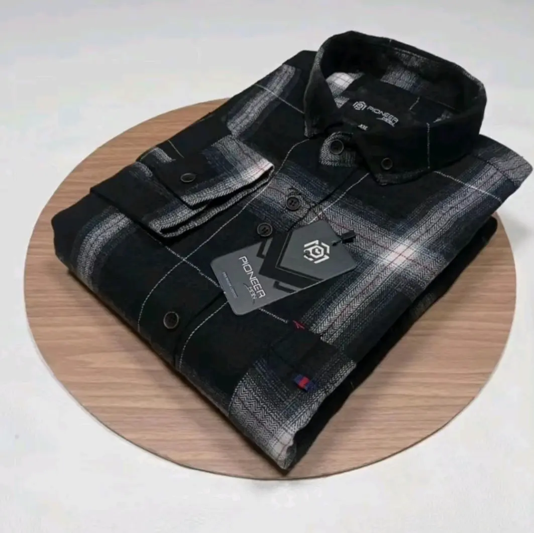 kemeja anak cowok 13 - 15 tahun import lengan panjang fashion flanel
