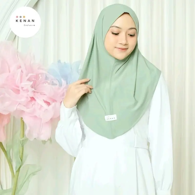 KENAN - CLARA INSTAN SIZE M MATT JERSEY || BERGO NON PET MUSLIM 0