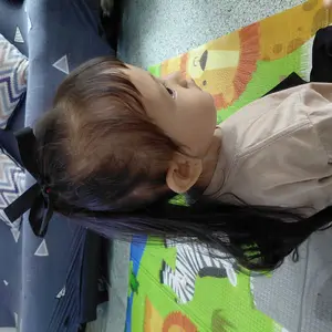 Wig Ponytail Anak Rambut Palsu Extension Hair Clip Ponytail Model Pendek Keriting 35cm Ponytail Curly Tali Fashion Poni