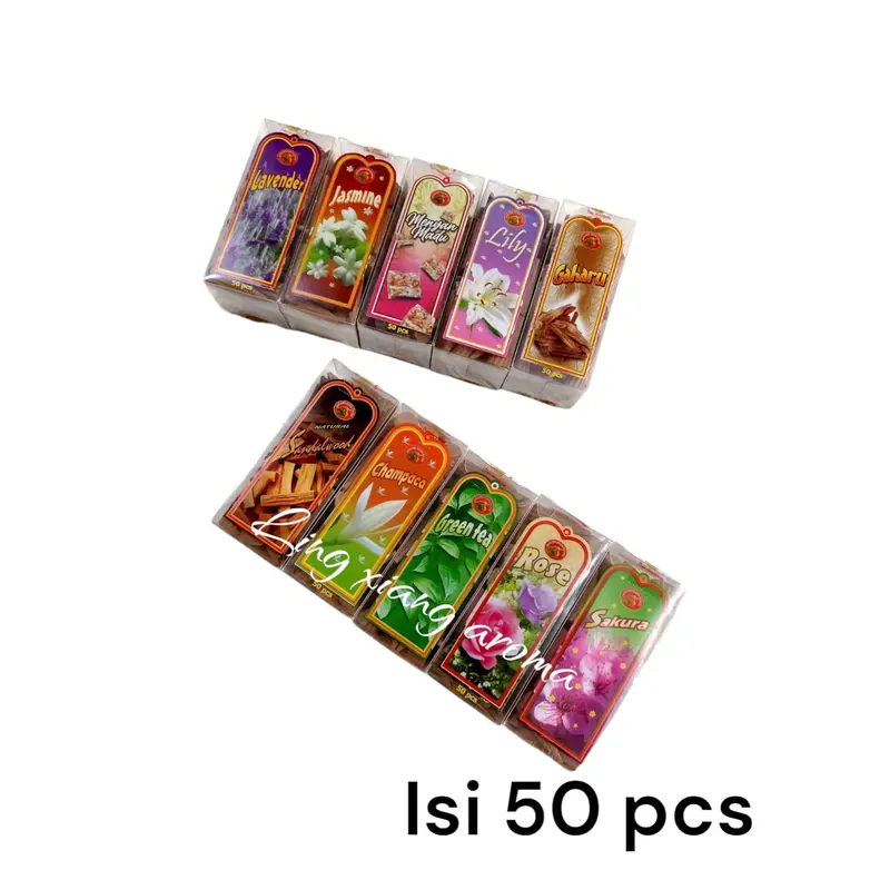 Dupa Kerucut Malaysia Wangi Aromaterapi Pengharum Ruangan Isi 50 Pcs 2