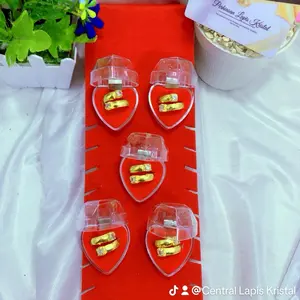 Cincin Permata Dua Selisih - Model Terbaru - Rings