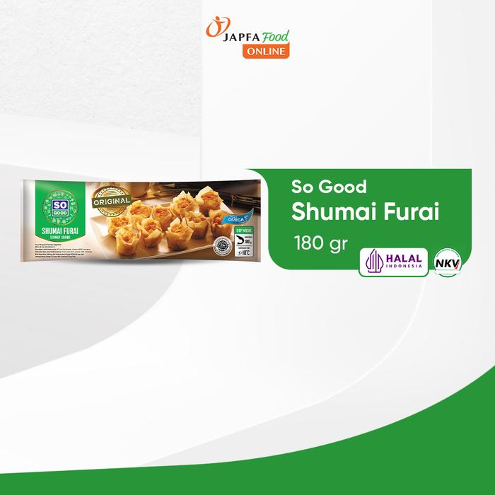 Gambar So Good Shumai Furai / Siomay Udang 180gr dari Japfa Food Online Kota Administrasi Jakarta Timur Tokopedia