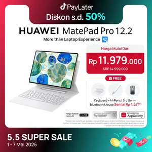 HUAWEI MatePad Pro 12.2-inch Tablet | PC level WPS | Ultra Bright OLED PaperMatte | 2-in-1 Keyboard & Stylus | GoPaint