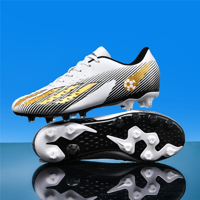 Product Introduction of 55S Football Shoes Men's Broken Nail Tf Children's Men's and Women's Non-Slip Ag Long Nail Student Football Training Sports Shoes 22
