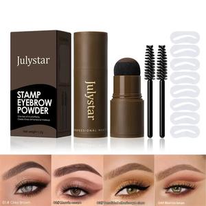Set de plantillas multifuncionales para cejas, incluye 2 brochas y 8 plantillas, diseño ajustable e impermeable, adecuado para diversas formas de cejas