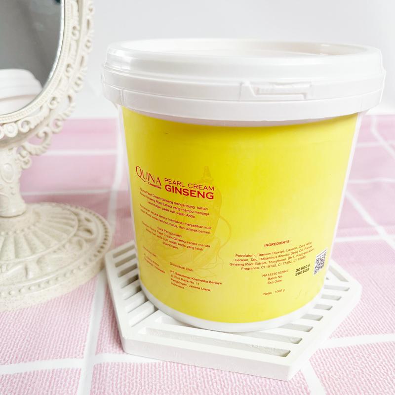 Quina Pearl Cream Ginseng 1kg / Cream Wajah 1kg Pelembab 3
