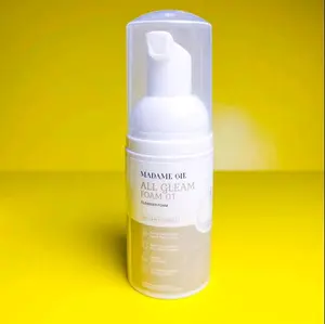 [Free Masker Organik] Madame Gie 4 in 1 Gleam Foam Travel Size 30 ml - Pembersih Wajah & Makeup Remover untuk Kulit Cerah dan Bersih