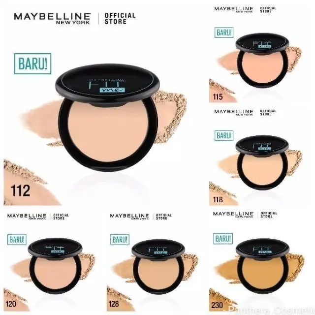 FEMME || Fit Me Matte Plus Poreless Compact Powder - Bedak Padat Maybelline 3