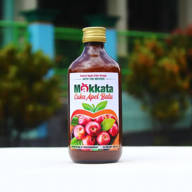 Makkata Cuka Apel Organic Apple Cider Vinegar With The Mother Masakan Rice 3