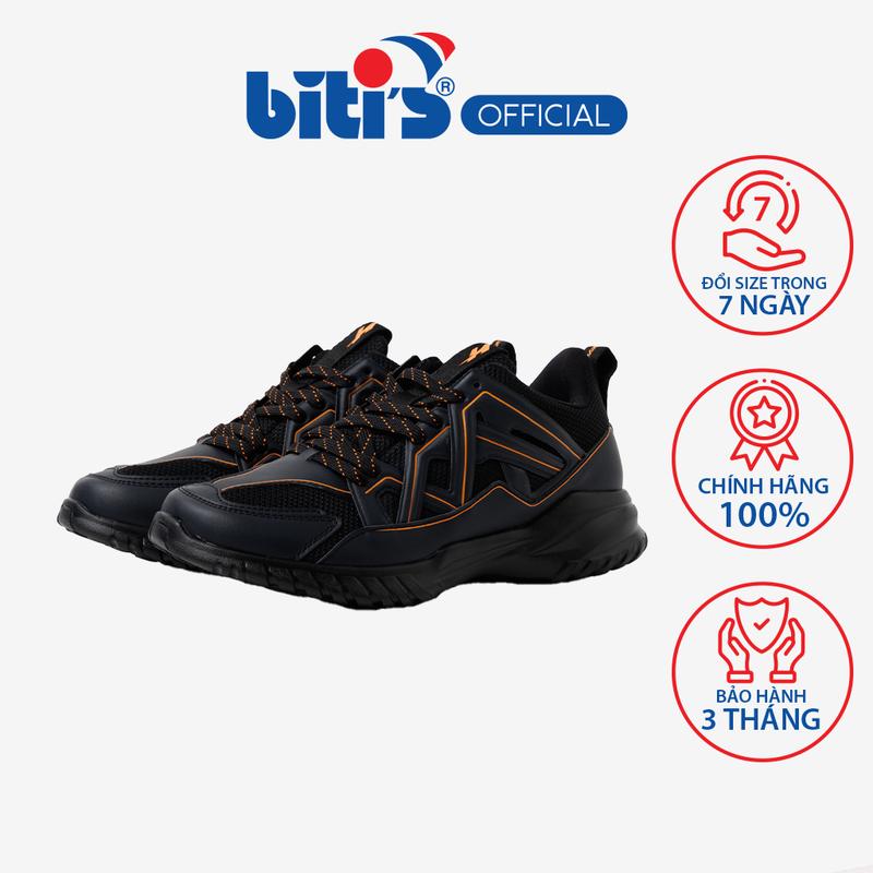 Giày Thể Thao Biti's Hunter Layered Upper Nam Màu Đen HSM011700DEN