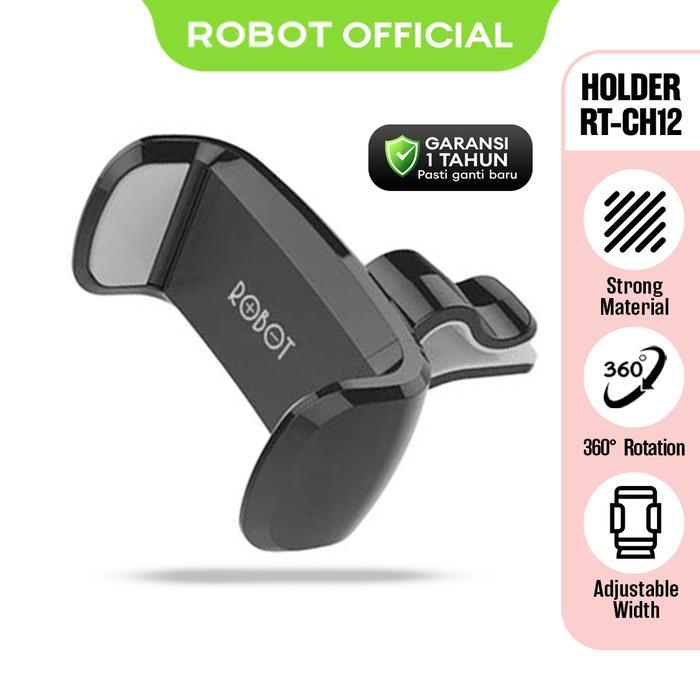 Gambar ROBOT Universal Car Holder RT-CH07 Silicon Pad For Smartphone Car Stand Holder - Garansi Resmi 1 Tahun - Stand Holder HP Original - Bisa COD dari ROBOT Lifestyle Indonesia Kab. Tangerang Tokopedia