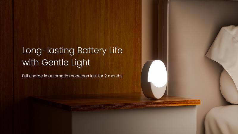 Product Introduction of Global Version Yeelight Motion Sensor Night Light USB Rechargeable Body Sensor 3000K Gclightingbathsolutionsg Cozy Moonlight Mode Magnetic Design Smart Home Lamp 20