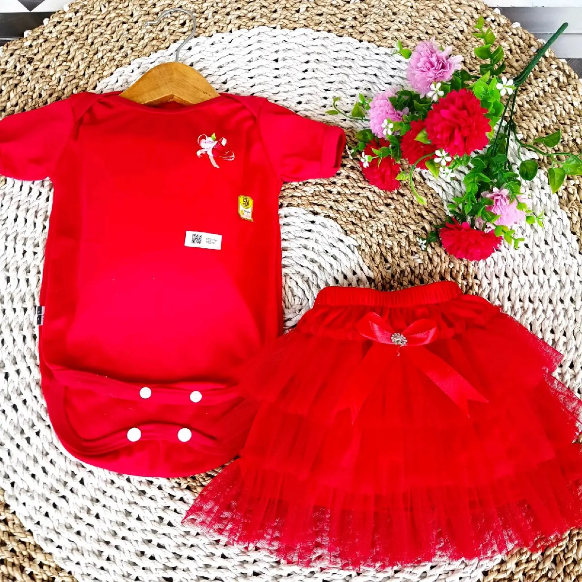 PROMO SETELAN ROK PRINCES Fashion 0-10 bulan