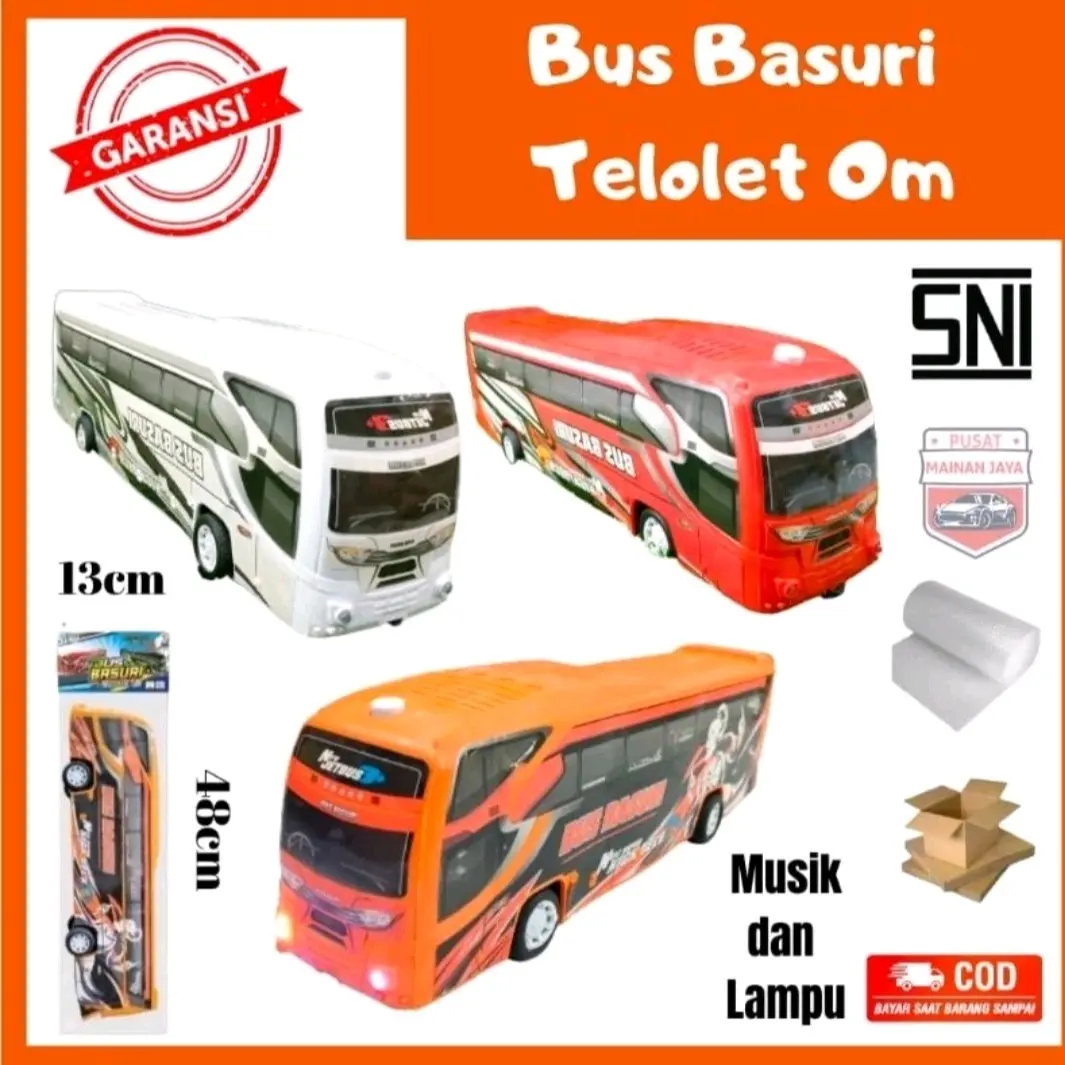 MAINAN BUS BASURI TELOLET MAINAN BUS BASURI MAINAN BUS Cowok Game