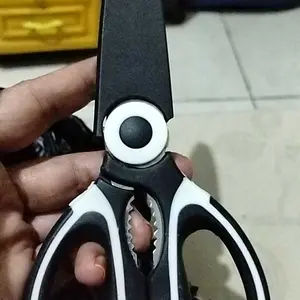 Gunting besar serbaguna gunting gerigi tajam gunting dapur stainless