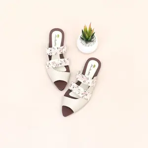 [ TERBARU ] sandal mules wanita Jambrella ESTHER BUNGA sandal mules simple shoes trendy