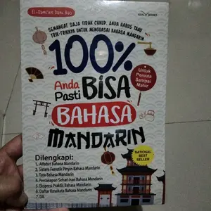 Buku 100% Anda Pasti Bisa Bahasa Mandarin Belajar Bahasa Mandarin