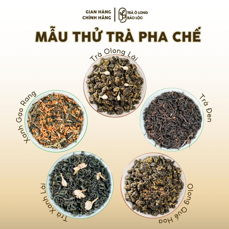 Mẫu Thử Các Loại Trà Pha Chế - Túi 50gr - Trà Olong - Trà Đen - Trà Xanh