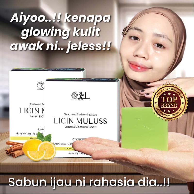 LICIN MULUSS SABUN TREATMENT Whitening FOR FACE AND BODY TikTok licin-muluss-sabun-treatment-whitening-for-face-and-body-tiktok