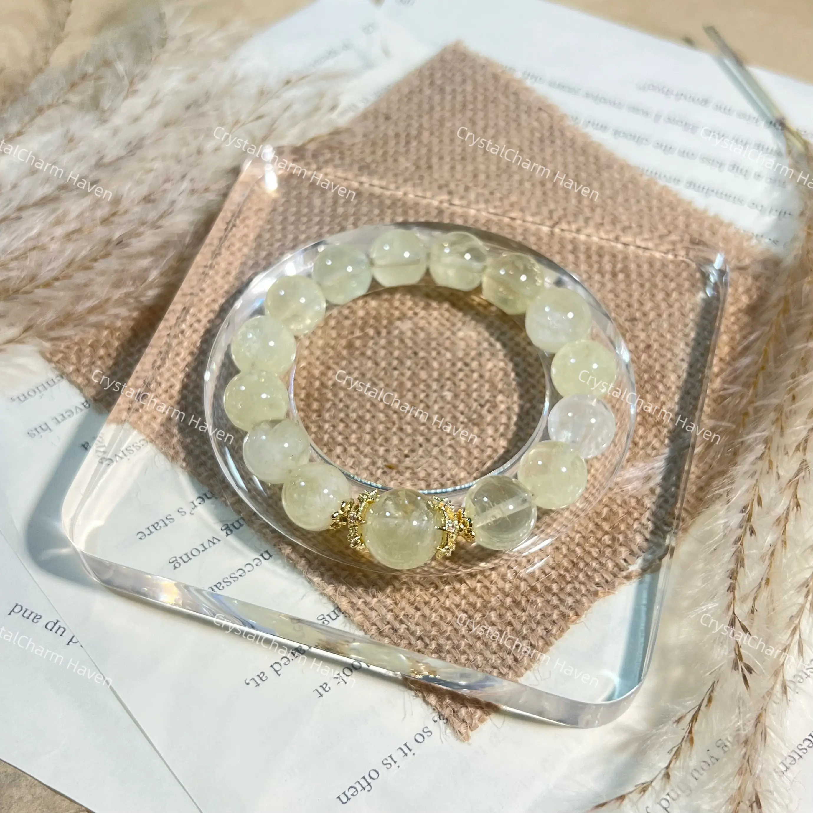 Fashionable DIY: Handmake personalized bracelets that attract wealth and bring good fortune.