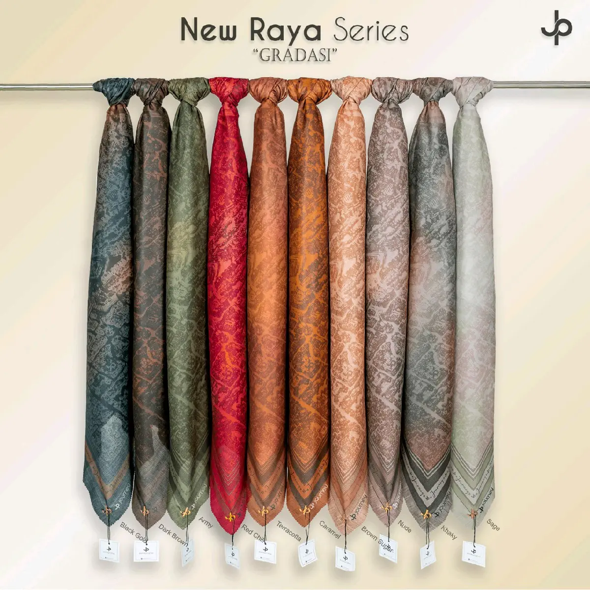 jilbab raya series journey warna terbaru