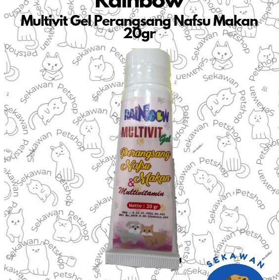 rainbow multivitamin perangsang nafsu makan 20gr