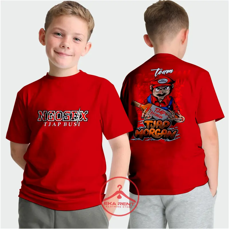 Baju Kaos Anak Nanda Ngx Ngosex Tjap Morgan Audio Sound system Lengan Pendek 6