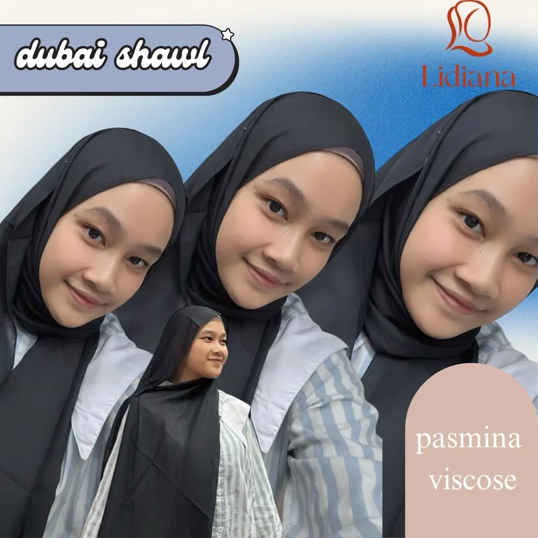 pasmina viscose atau biasa dubai shawl pasmina hits bahan tidak gerah anti nerawang Pashmina Soft Jilbab Wanita Instan pashmina dubai shawl