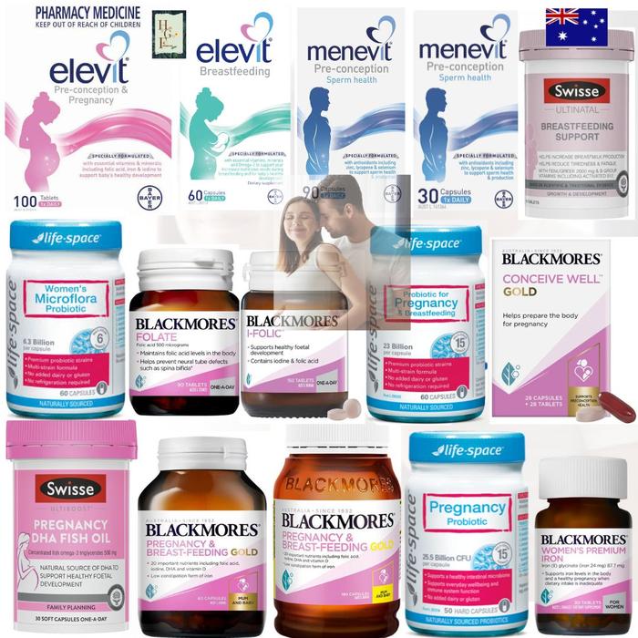 Jual ELEVIT PREGNANCY MULTIVITAMIN - ELEVIT AUSTRALIA - BMFOLATE - Kota ...