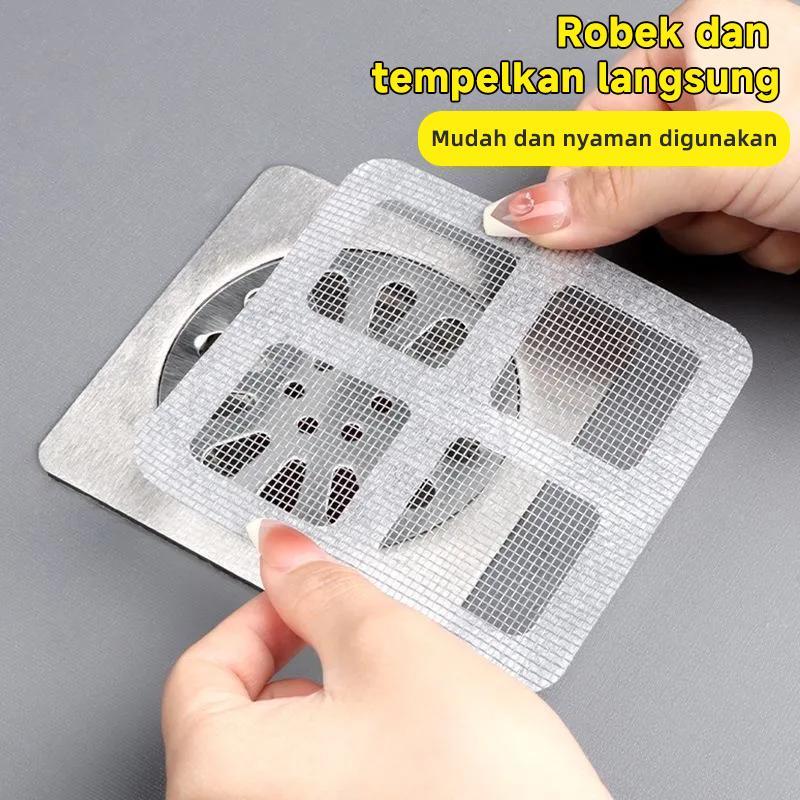 [Patch filter floor drain anti serangga]+ [Patch floor drain sekali pakai]+ [Patch drain lantai kamar mandi]+ [Kisi filter rambut] 5