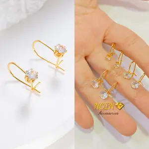 Anting Xuping Permata Desi Lapis Emas Anti Karat [COD] ALE46