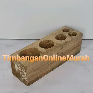 Blok Balok Wadah Batu Timbangan Meja (Bebek)