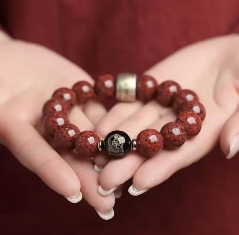 Product Introduction of Crystal Sand Guardian, S925 Silver Talisman Men's and Women's Bracelet 0