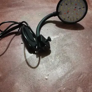 Lampu LED Jepit Aquarium USB – 3 Mode Warna & Kecerahan, Adjustable Clip Light untuk Ikan Hias 0306