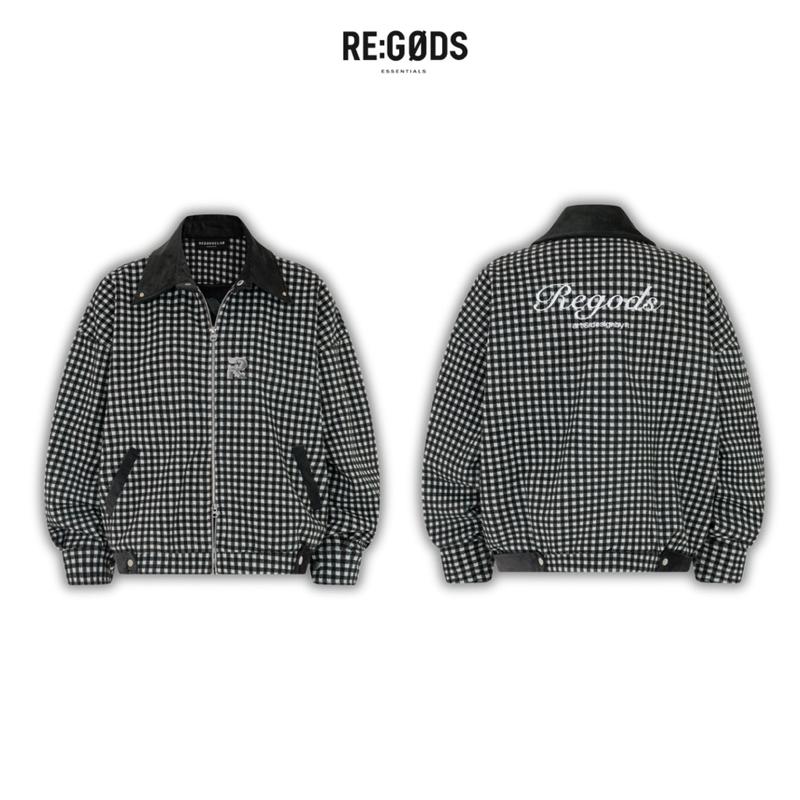 Áo khoác dạ caro overszied unisex - Coco jacket Regods