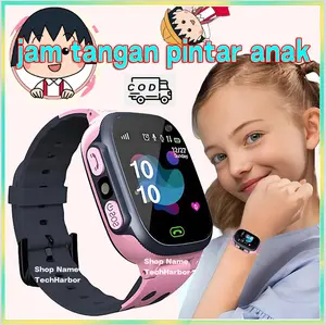 Kids Smartwatch GPS IP67 Tahan Air Panggilan Darurat Jam Tangan Pintar untuk Anak-anak dengan Fitur Lengkap