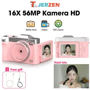 【Kado Hari Raya Kekinian】 Kamera Anak Canggih! Bisa Foto 50MP + Video HD, Anti Goyang & Banyak Efek Lucu Camera