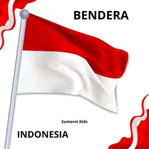 Bendera Merah Putih Bendera Indonesia Semi Ukuran 90x60cm | 120x80cm |150x100cm |180x120cm
